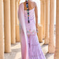 Soft Lavender Embellished Gharara Suit